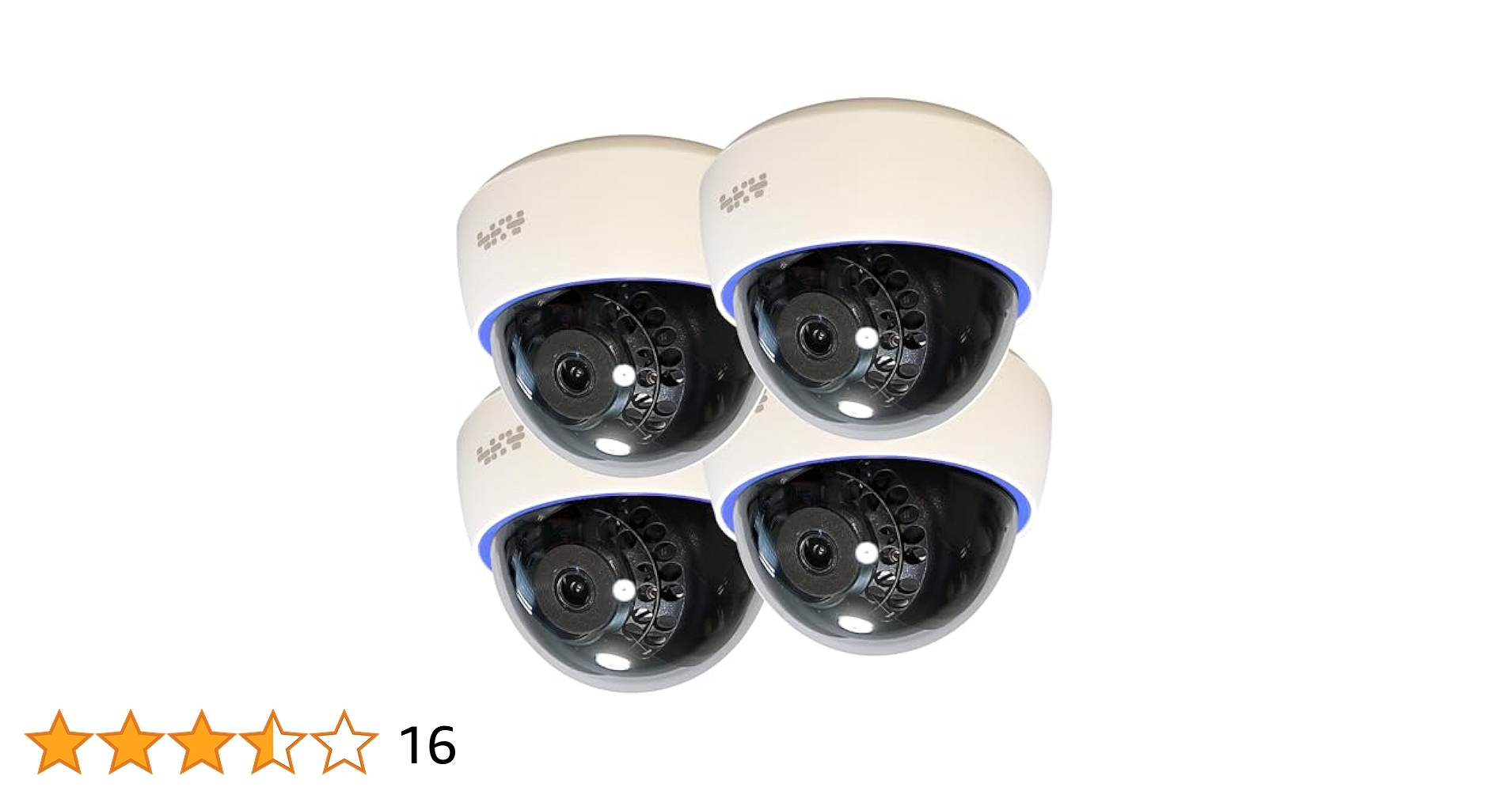 （防犯カメラ）マスプロ防犯カメラセット WHC7M &カメラ4台 マスプロ モニター＆ワイヤレスHDカメラセット MASPRO 防犯